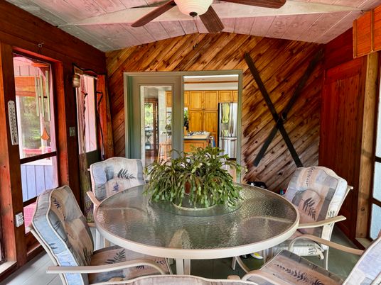 Dining room, Interior, Wooden Walls
