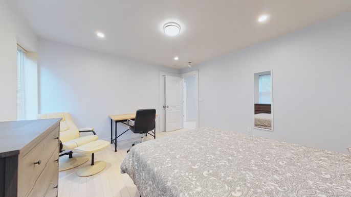 Bedroom, Home Office, Interior, Recessed Lighting
