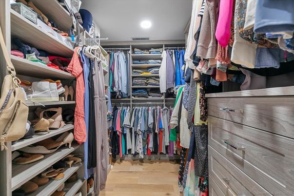 Interior, Recessed Lighting, Walk-in Closets, Wood Texture Flooring