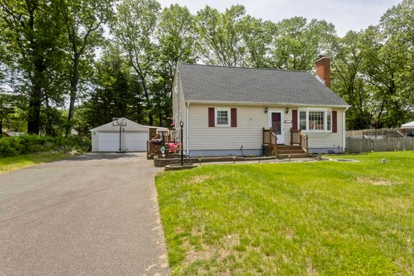 Backyard, Detached Garage, Exterior