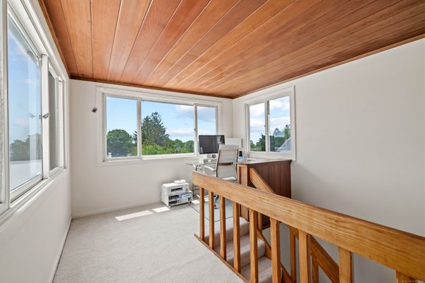 Home Office, Interior, Wooden Ceilings