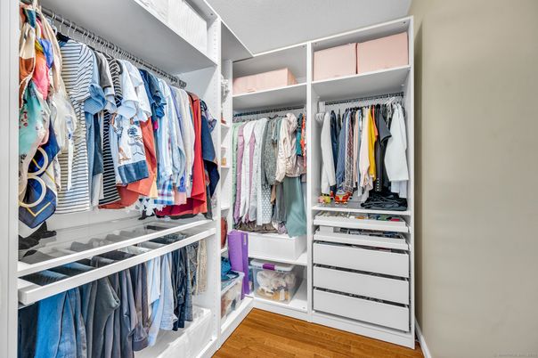 Interior, Walk-in Closets, Wood Texture Flooring