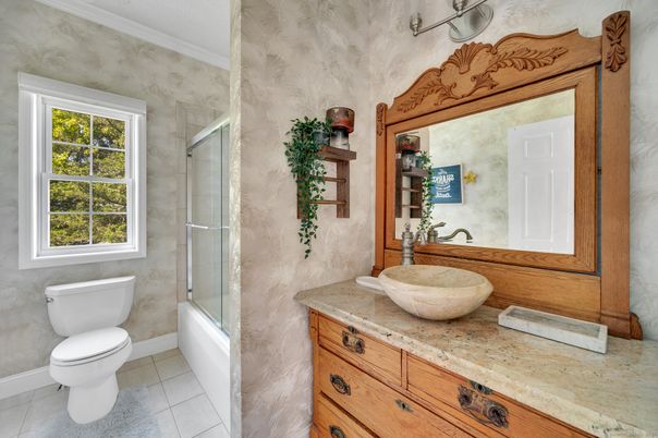 Bathroom, Glass Shower, Interior
