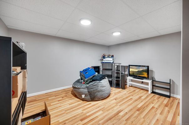 Interior, Recessed Lighting, Wood Texture Flooring