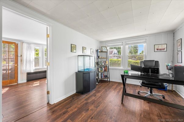 Home Office, Interior, Wood Texture Flooring