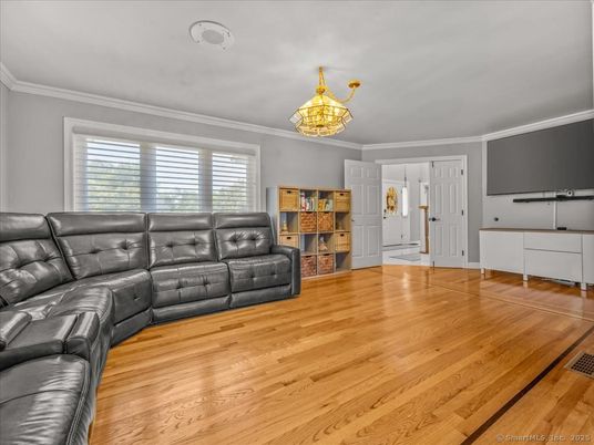 Chandelier, Interior, Living room, Wood Texture Flooring