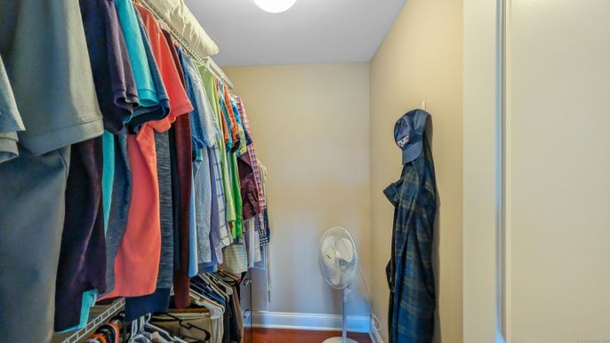 Interior, Walk-in Closets, Wood Texture Flooring