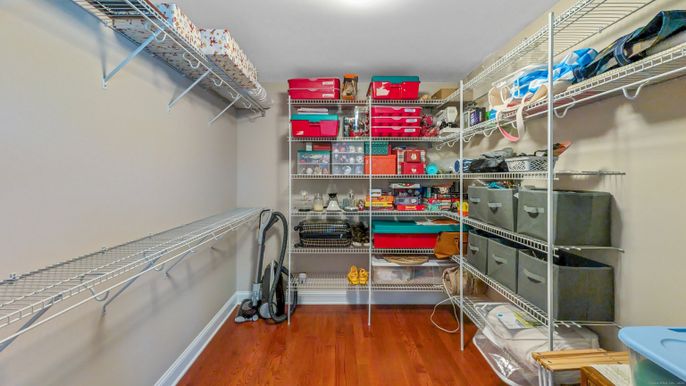 Interior, Walk-in Closets, Wood Texture Flooring