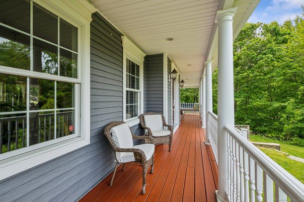 Exterior, Wood Texture Flooring