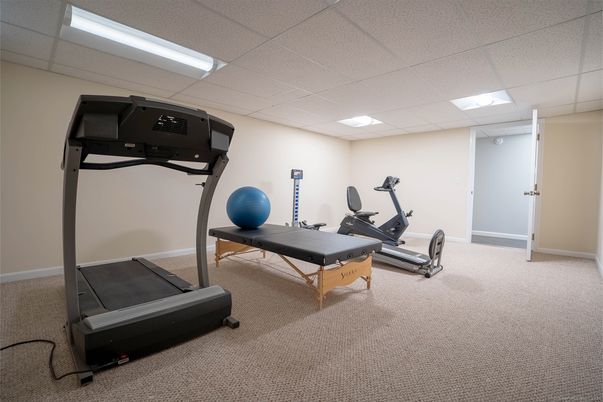 Fitness Equipment, Interior, Recessed Lighting