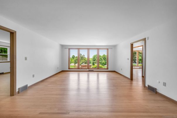 Empty room, Interior, Wood Texture Flooring