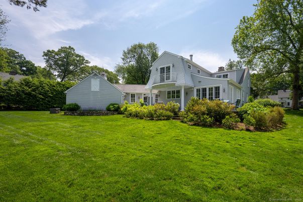 Backyard, Exterior, Facade, Farmhouse