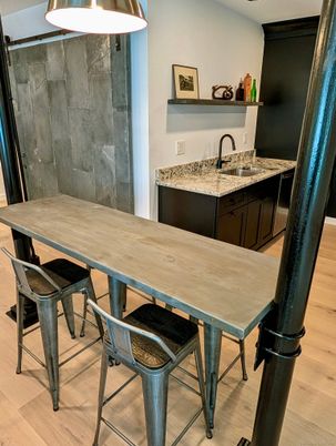 Dining room, Interior, Wood Texture Flooring