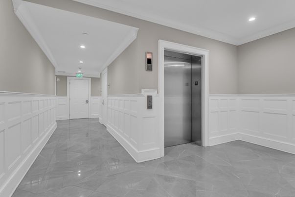Elevator, Interior, Recessed Lighting