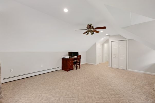 Home Office, Interior, Recessed Lighting