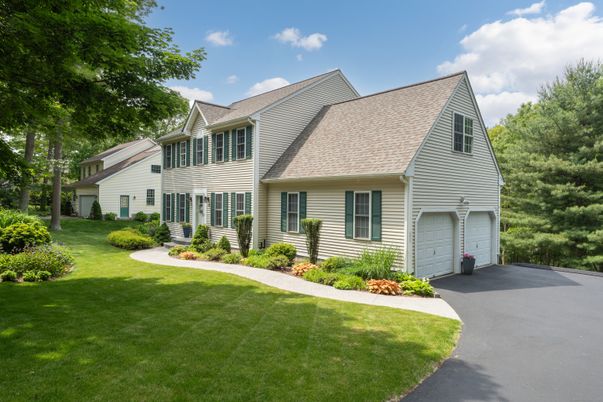 Attached, Backyard, Exterior, Facade, Farmhouse