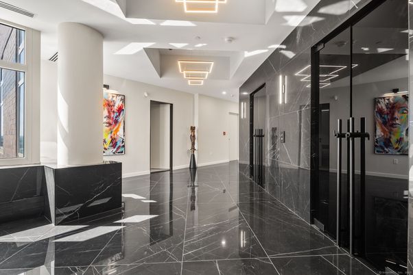 Interior, Marble, Recessed Lighting