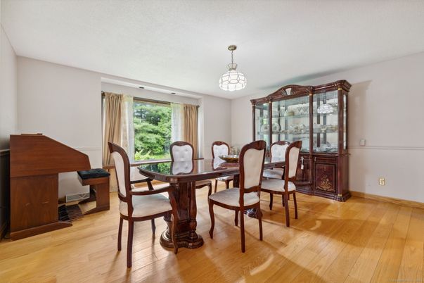 Dining room, Interior, Wood Texture Flooring