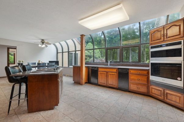 Dining room, Interior, Kitchen