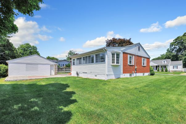 Backyard, Detached Garage, Exterior