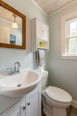 Bathroom, Interior, Wooden Ceilings
