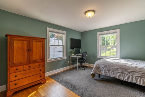 Bedroom, Home Office, Interior, Wood Texture Flooring