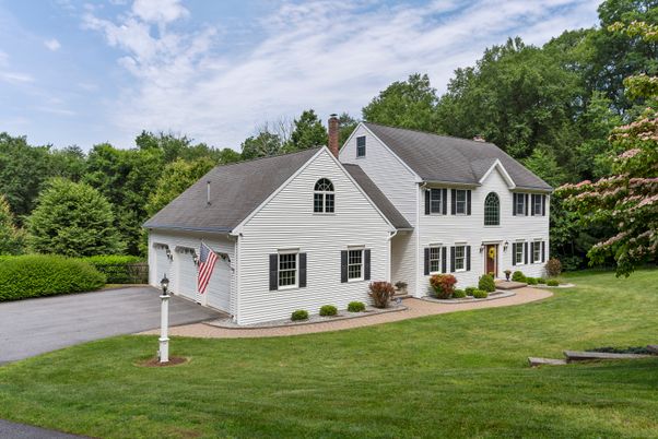 Attached, Backyard, Exterior, Facade, Farmhouse