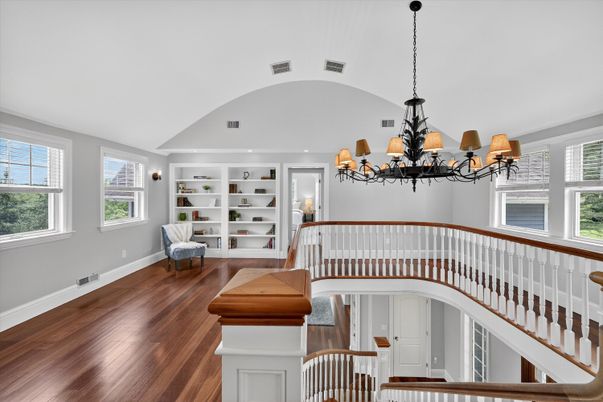 Chandelier, Interior, Recessed Lighting, Wood Texture Flooring