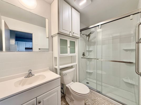 Bathroom, Glass Shower, Interior