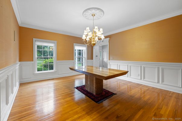 Chandelier, Interior, Wood Texture Flooring