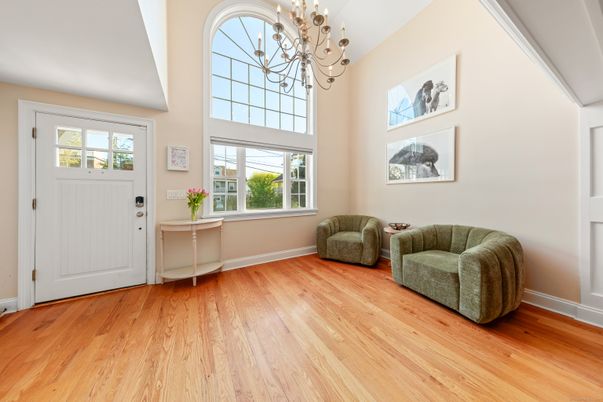 Chandelier, Interior, Wood Texture Flooring