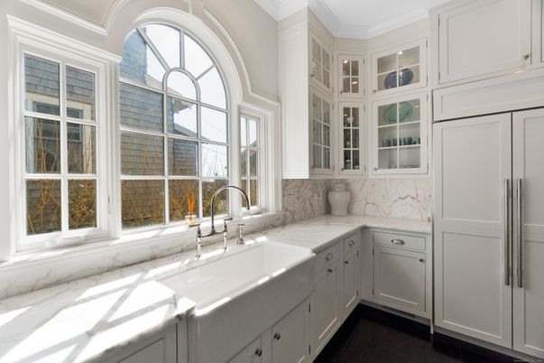 Interior, Kitchen, Marble Walls