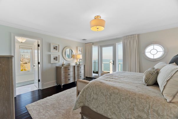Bedroom, Interior, Water, Wood Texture Flooring
