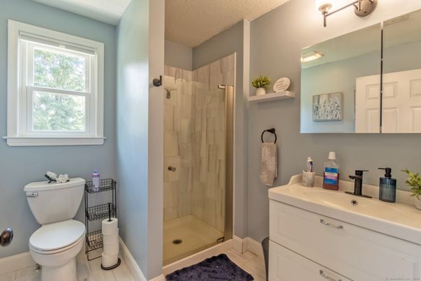 Bathroom, Glass Shower, Interior