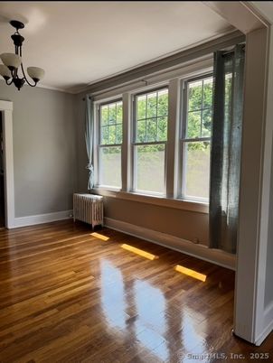 Chandelier, Empty room, Interior, Wood Texture Flooring