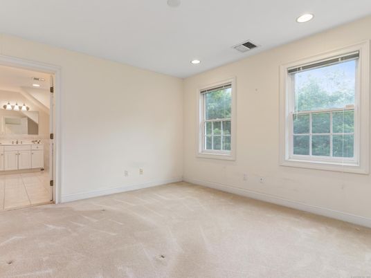 Bathroom, Empty room, Interior, Recessed Lighting