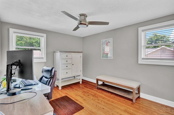 Home Office, Interior, Wood Texture Flooring