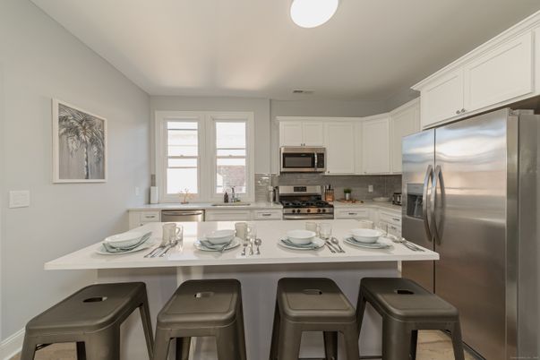 Interior, Kitchen, Stainless Steel Appliances