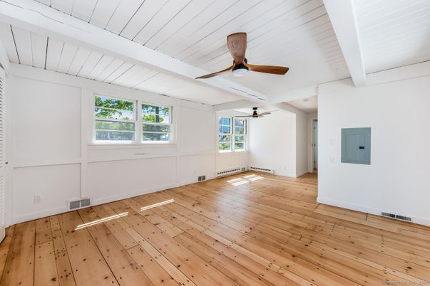 Empty room, Interior, Wood Texture Flooring