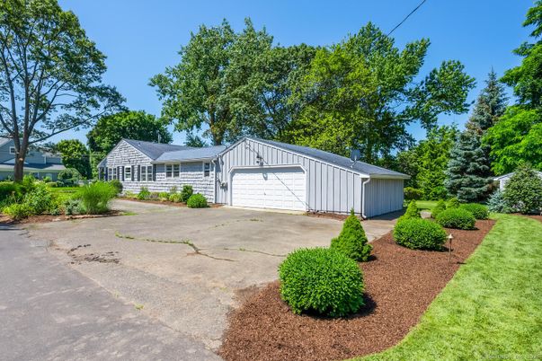 Attached, Backyard, Exterior, Facade, Ranch