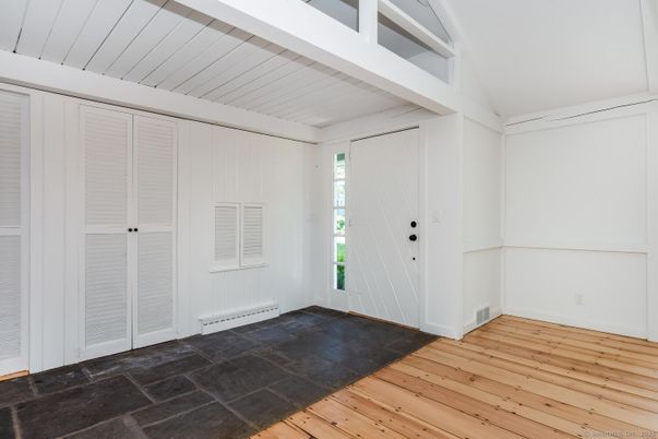 Empty room, Interior, Wood Texture Flooring