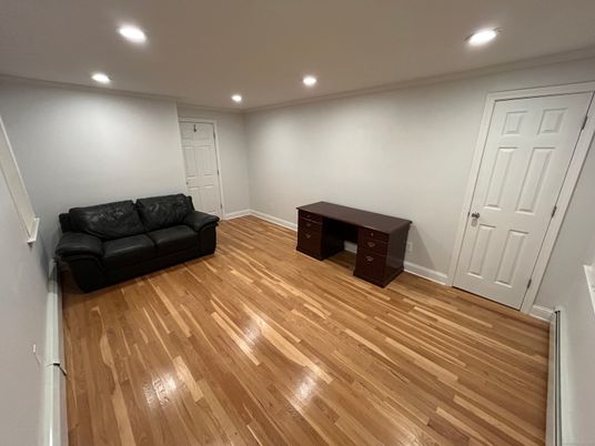 Interior, Recessed Lighting, Wood Texture Flooring