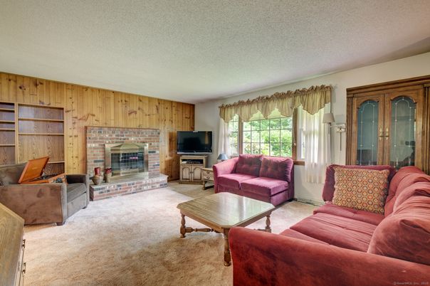 Fireplace, Interior, Living room, Wooden Walls