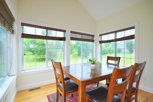 Dining room, Interior, Wood Texture Flooring