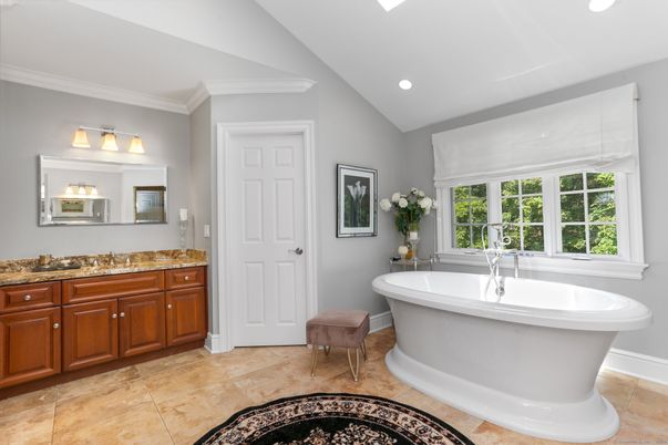 Bathroom, Free Standing Baths, Interior, Recessed Lighting