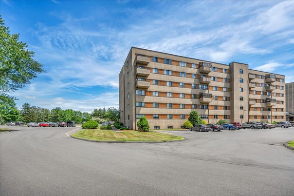 Exterior, Facade, Condo Building