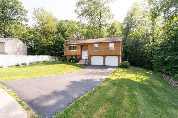 Attached, Backyard, Exterior, Facade, Raised Ranch