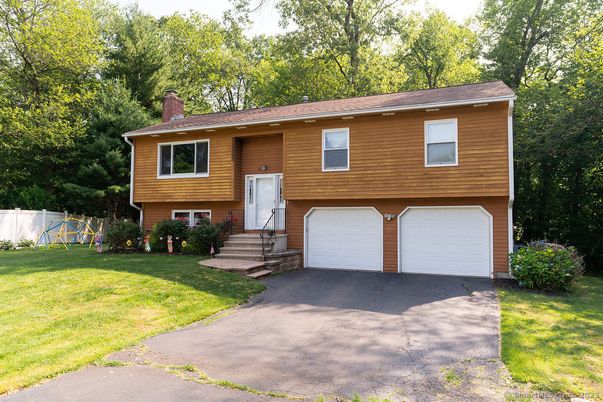 Attached, Exterior, Facade, Raised Ranch