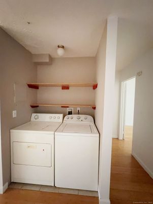 Interior, Utility Closets, Washer, Wood Texture Flooring