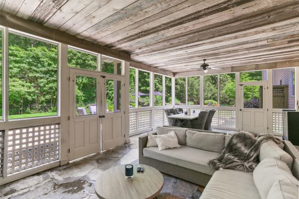 Dining room, Interior, Living room, Sun Room, Wooden Ceilings